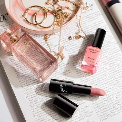Image of GA-DE Selfie Full Color Lipstick, 850 - Long Lasting High Pigment Lipstick with Argan Oil - Creamy Radiant Shine and Hydrating Benefits - 0.14 oz