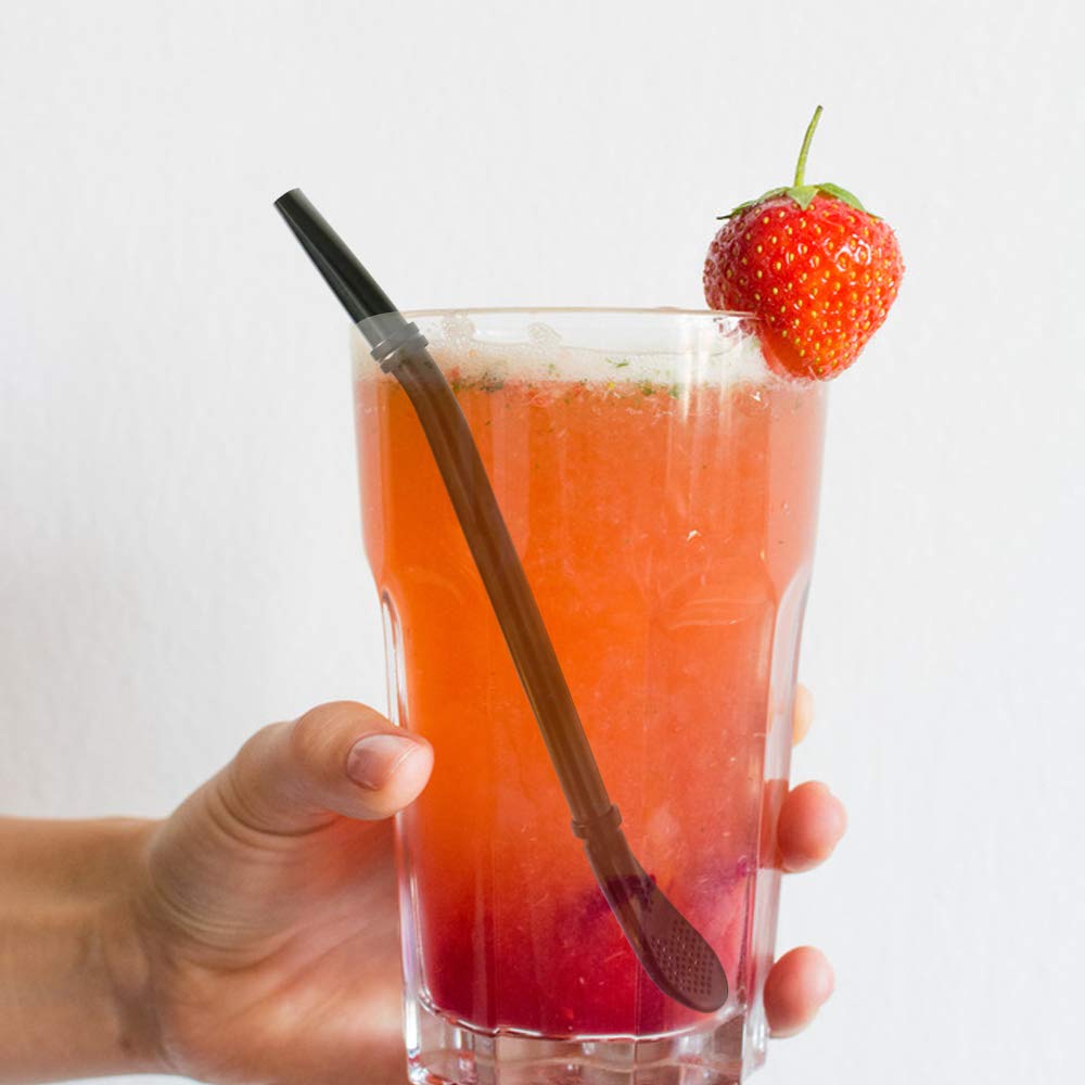 Bombilla Yerba Mate In Acciaio Inox - Cannuccia Filtrante Riutilizzabile Per Tè E Mate - Foto 11