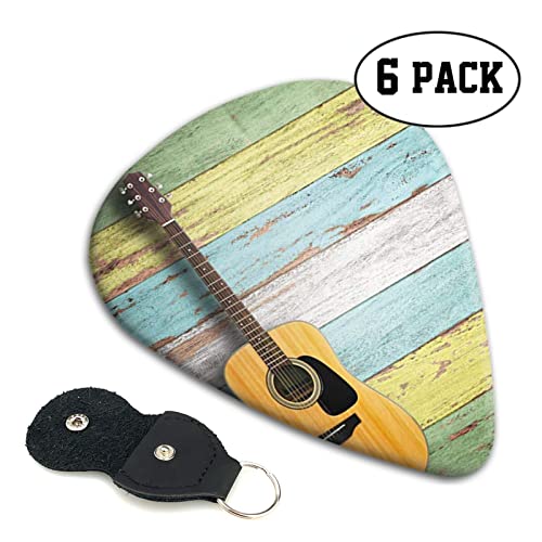 Nice Lot de 6 médiators pour guitare acoustique, guitare électrique, basse, ukulélé – fins, moyens et épais. - Les Beatles, Paul McCartney, John Lennon, RIngo Starr, George Harrison Nice Lot de 6 médiators pour guitare acoustique, guitare électrique, basse, ukulélé – fins, moyens et épais. – Image 3