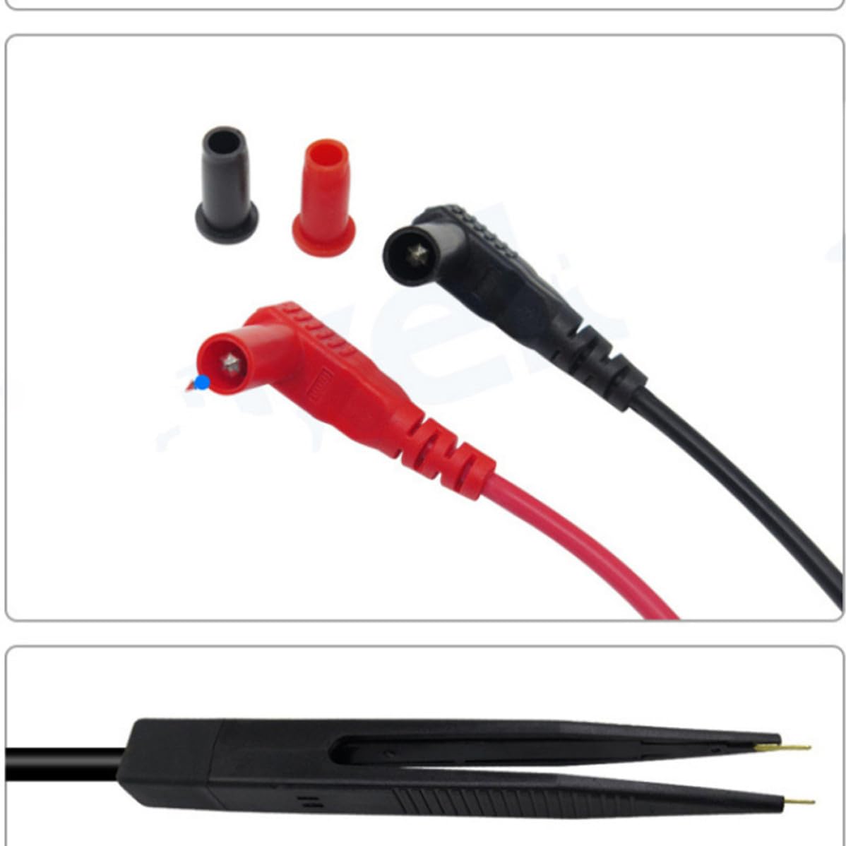 Kit di Sonde per Tester Multimetro 21 in 1 Clip a Molla Elettriche e Puntali Resistenti per Verifica di Impianti Elettrici e Misurazioni Precise
