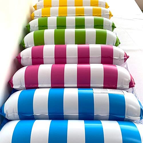 Miniatura 4 de Paquete de 4 flotadores inflables para piscina, hamaca de agua de tamaño adulto, silla de malla flotante 4 en 1 para adultos para vacaciones,