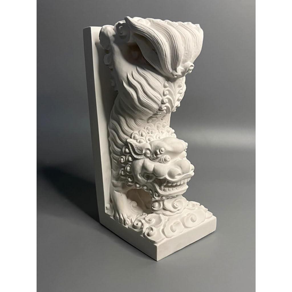 Fermalibri Per Mensole Ornamento Decorativo For Retro Del Libro Da Scrivania In Stile Libro Da Ufficio Con Leone In Pietra Retrò Fermalibri Decorativi