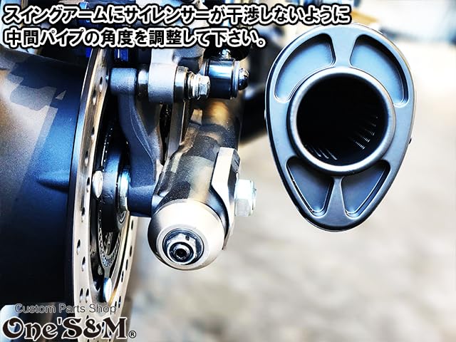 Amazon | W2-96BK 純正エキパイ専用 50.8mm 50.8φ レブル Rebel