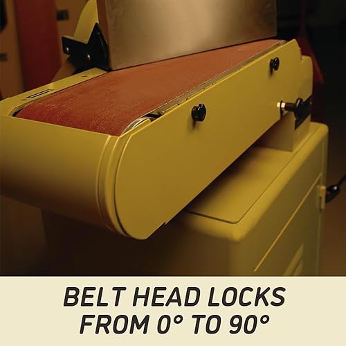 Miniatura 6 de Powermatic Correa de 31A, 6" x 48" y lijadora de disco de 12", 2 HP, 3Ph 230460V (1791292K)