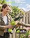 Supstable Mini Chainsaw 6 Inch, Cordless Electric Chainsaw with Auxiliary Handle & Guard, Small Battery Powered Chainsaw with 2 Batteries & Oiler for Women Seniors Garden Pruning