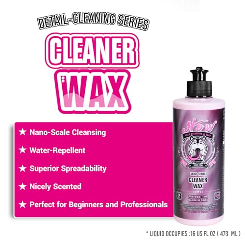 H.O.W Auto Detailing Pre-Cera Líquida 16 oz 3 en 1 miniatura 2