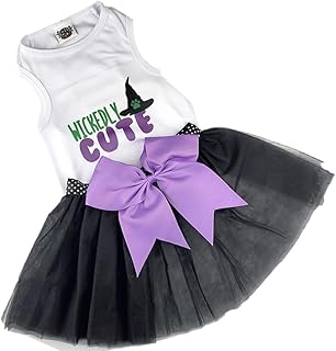 Wickedly Cute Dog Halloween Outfit | Halloween Dog Costume (5XL 70-90 lbs)