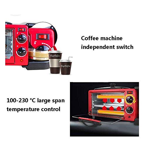YWAWJ Brotbackautomat, Hohe Qualität 3-in-1 Multifunktions-Frühstück Maschine - Toaster mit großem Durchmesser… – Bild 7