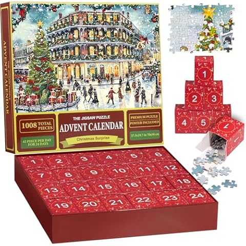 Calendrier de l'Avent Puzzle 2024 - Vewicokop Cover
