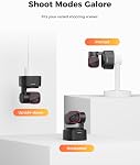 OBSBOT Tiny 2 Lite Webcam 4K AI Tracking Streaming Camera,PTZ Camera for PC | 1/2"Sensor, Gesture Control,60 FPS, HDR, Noise-Canceling Microphone, Web Camera for PC, Laptop, Meeting, Gaming, Class, etc.