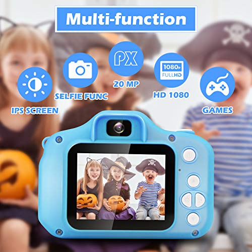 image for Jogotoll Kids Camera,Best Birthday Gifts for Boys Age 3-8, 20.0MP Digi