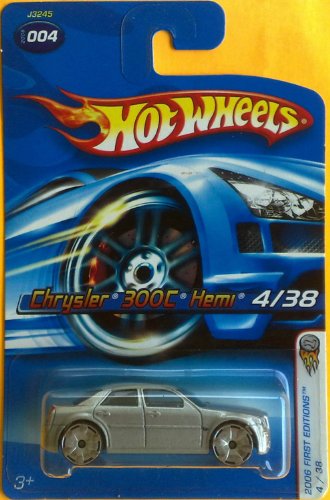 Mattel Hot Wheels 1:64 Silver Chrysler 300C Hemi
