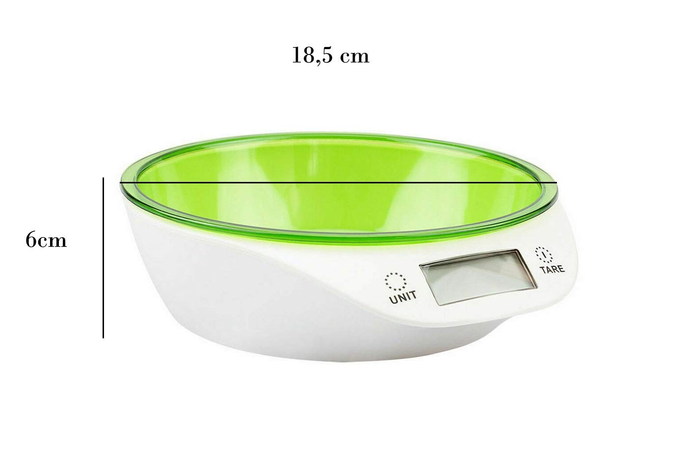 Bilancia Da Cucina Digitale Retoo Con Ciotola - Precisione 1g, Funzione Tara, Display LCD - Foto 12