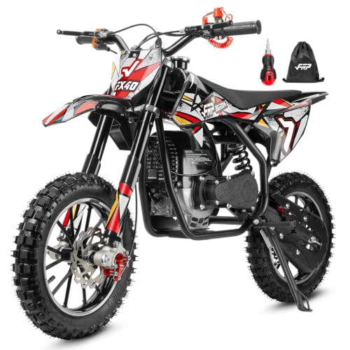 Image of FRP FX40 Gas Dirt Bike For Teens 40cc 4-Stroke Dual Disc Brake Off Road
