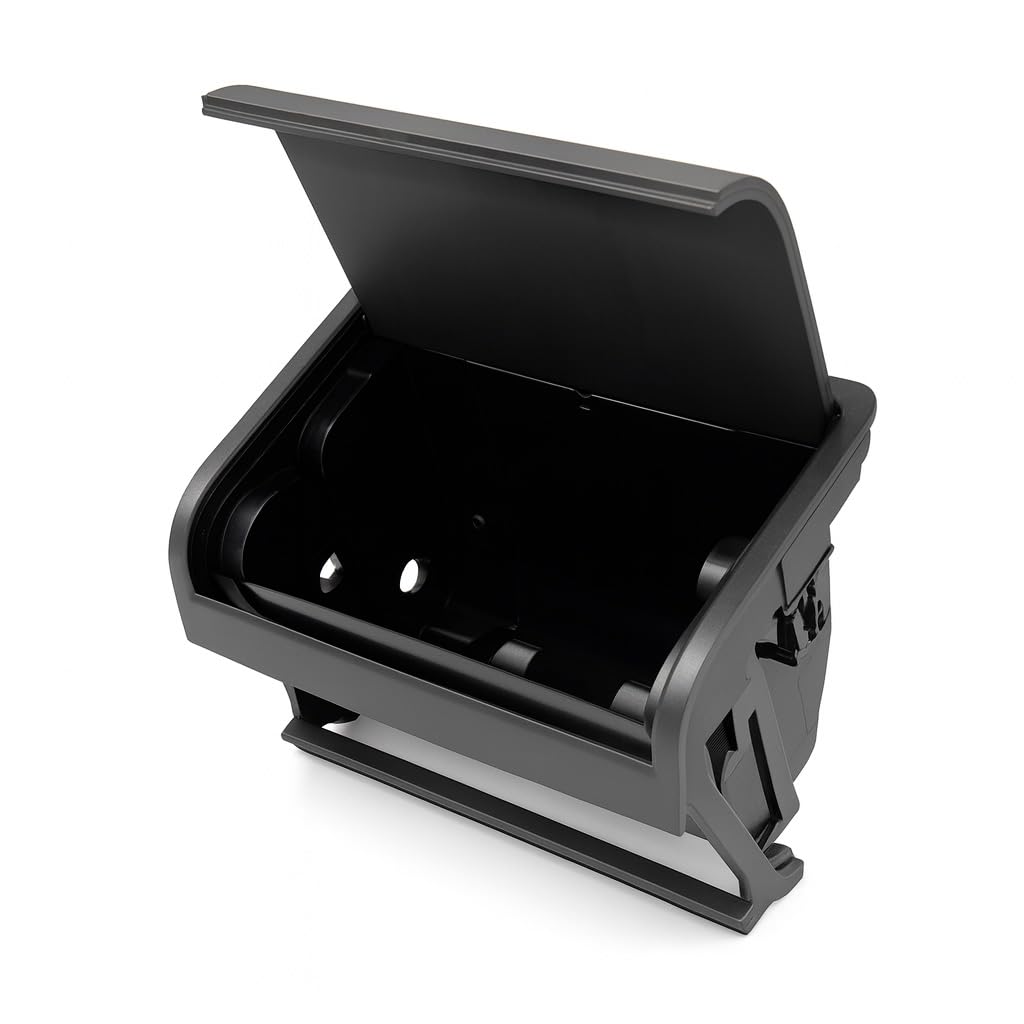 Couvercle pour cendrier arrière E46/Rideau Série 3 E46/ Couvercle coulissant pour cendrier arrière E46/ Couvercle de rangement ABS rigide (normal)