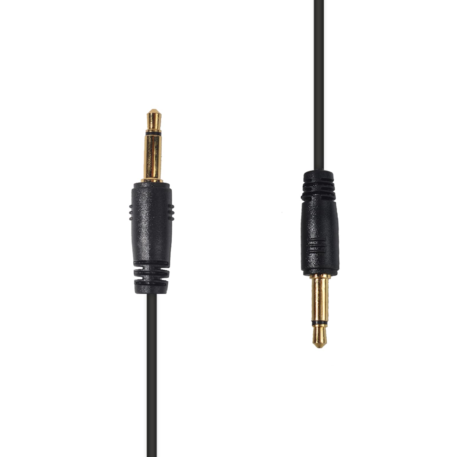 1 Pin 3.5mm Jack Auricolare 180° Ricezione congiunta Solo Walkie Talkie Auricolare Compatibile con Motorola Sepura Rexon Wouxun Baofeng Quansheng radio portatili (Tubo trasparente, 5)