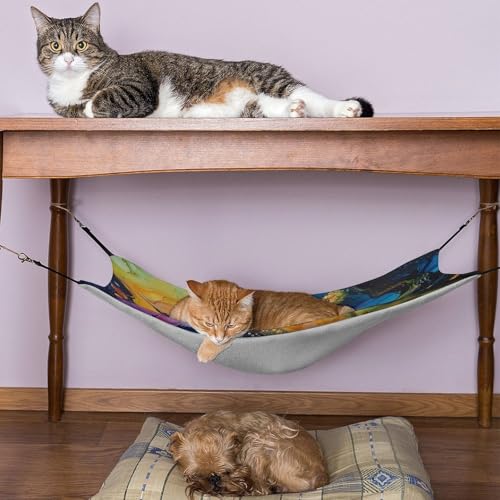 Hamac pour chat résistant pour résoudre le manque de place au sol - 6