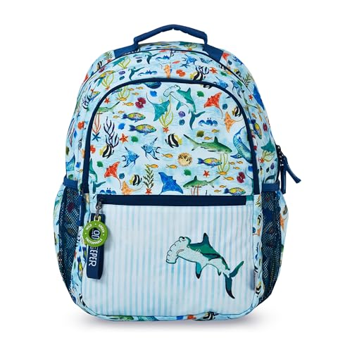 Image of ZOOKEEPER School Bag for Boys & Girls 8-10 Years Lightweight, Water Resistant Kids Backpack for School & Travel Spacious, Durable, Premium YKK Zippers Comfortable Design (Large, 25L)