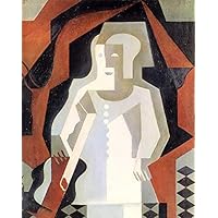 ピエロ　油絵 塙賢三「ピエロ」油彩 SM :: 絵画買取・販売 - シバヤマ