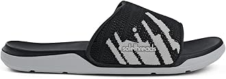 SOLETHREADS mens Slides Skyscraper_1499 Slipper, Black/Grey, 9 UK