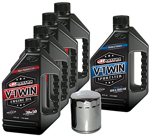 Kit Completo de Cambio de Aceite para Motor V-Twin 20W-50 miniatura 1