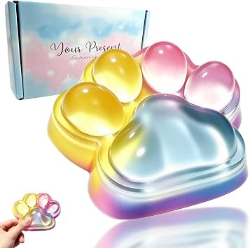 Big Taba Squishy Cat Paw, 5 Inch Stress Relief Squishy Toy,Washable-Clean