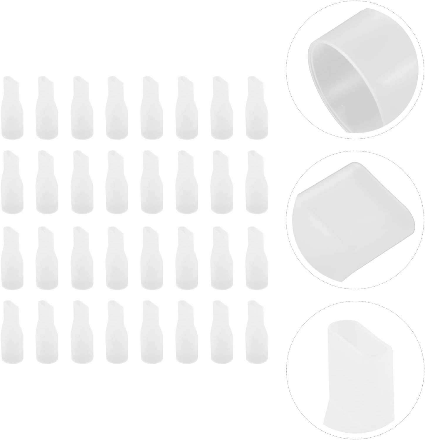 Set Di 100 Occhi E Nasi Ovali In Plastica Per Bambole E Peluche, Fai Da Te Creativo Per Bambini