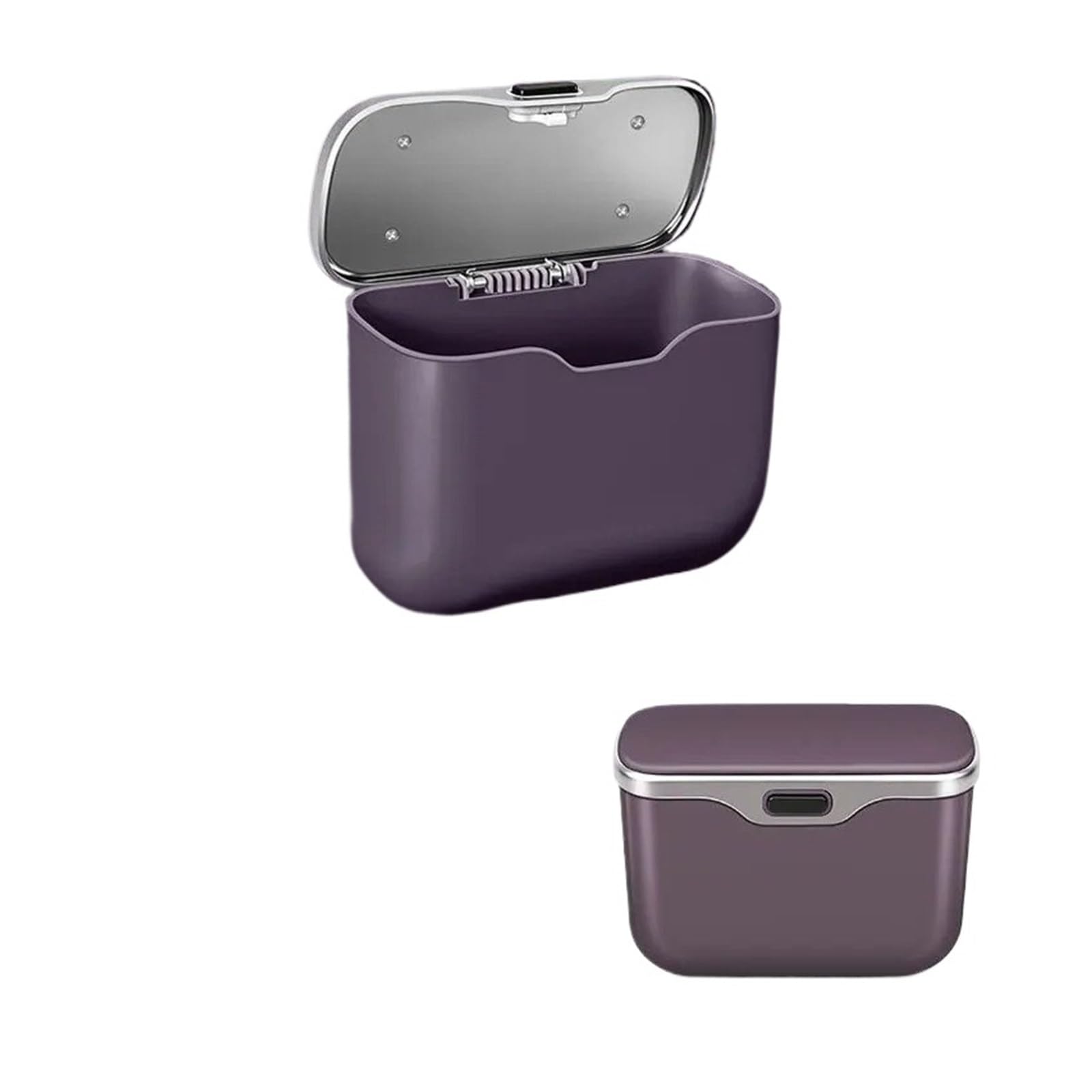 BHGMGEBLV Car Bin For BYD Denza EV D9 DM-i N7 N8 N9 Z9 Z9GT Car Trash Can Door Hanging Storage Box Backrest Garbage Bin Organizer Cars Trash Can(1pc purple)