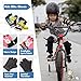 Soft-Style Kids Knee and Elbow Pads with Bike Gloves, Flexible Impact-Resistant Gear for Ages 2-11, Designed for Balance Bikes, Roller-Skating, and Skateboarding ((2nd Gen) Black, Small)
