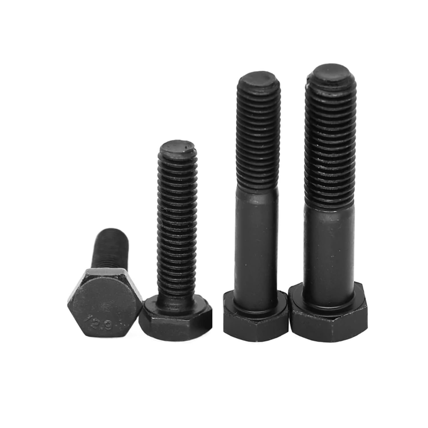 M16 M18 M20 1.5/2/2.5mm Pitch GB5783 Left Handed Way Opposite Reverse Fine Thread External Hex Hexagon Head Cap Screw Bolt(2Pieces M18x2.5x40,Half Thread)