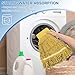 uxcell 6Pcs Commercial Mop Head Replacement, Cotton String Mop Head, Wet Cleaning Mop Head Refills for Home, Industrial Commercial Use, Yellow