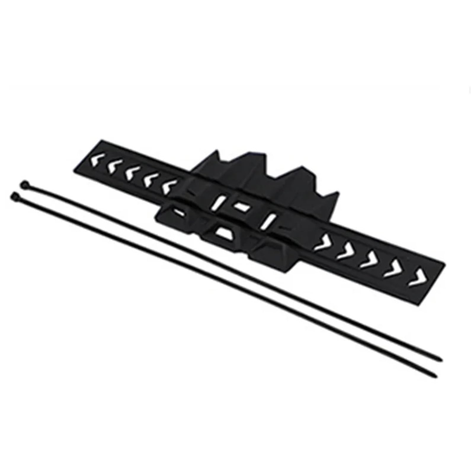 Anillo protector de goma para escape de motocicleta compatible con Yamaha negro 3