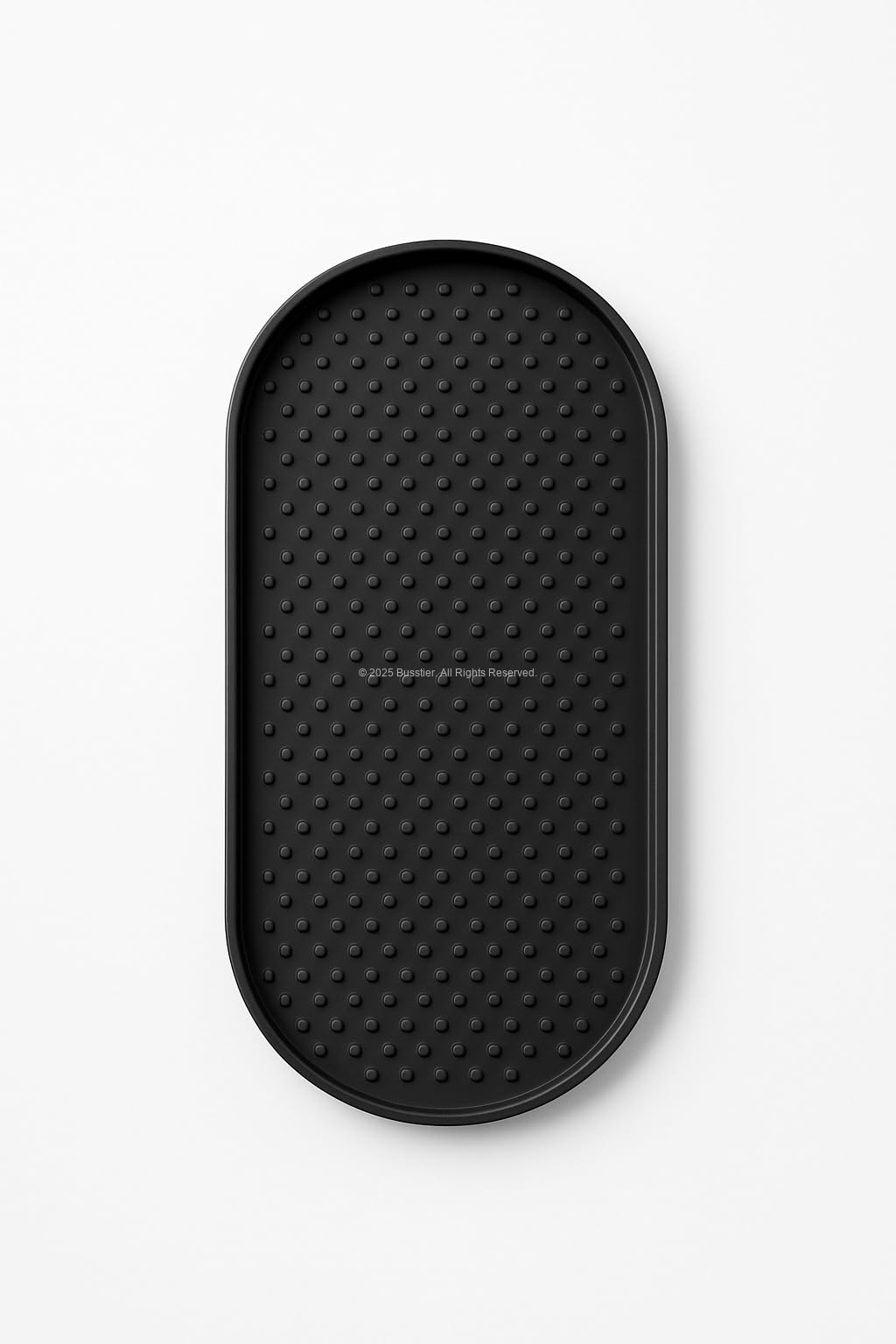 Busstier Silikon Yağdanlık ve Sıvı Sabunluk Altlığı 24x12 cm Kaymaz Isıya Dayanıklı Kolay Temizlenebilir Mutfak ve Banyo Tezgah Koruyucu Çok Amaçlı Şık Tasarım