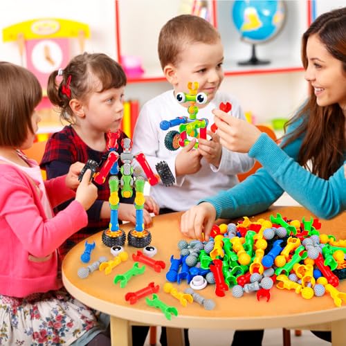Qirptey FYD1940 Kids Stem Building Toys For 3 4 5 6 7 8+ Year Old Boy Girl Birthday Gift thumb #4