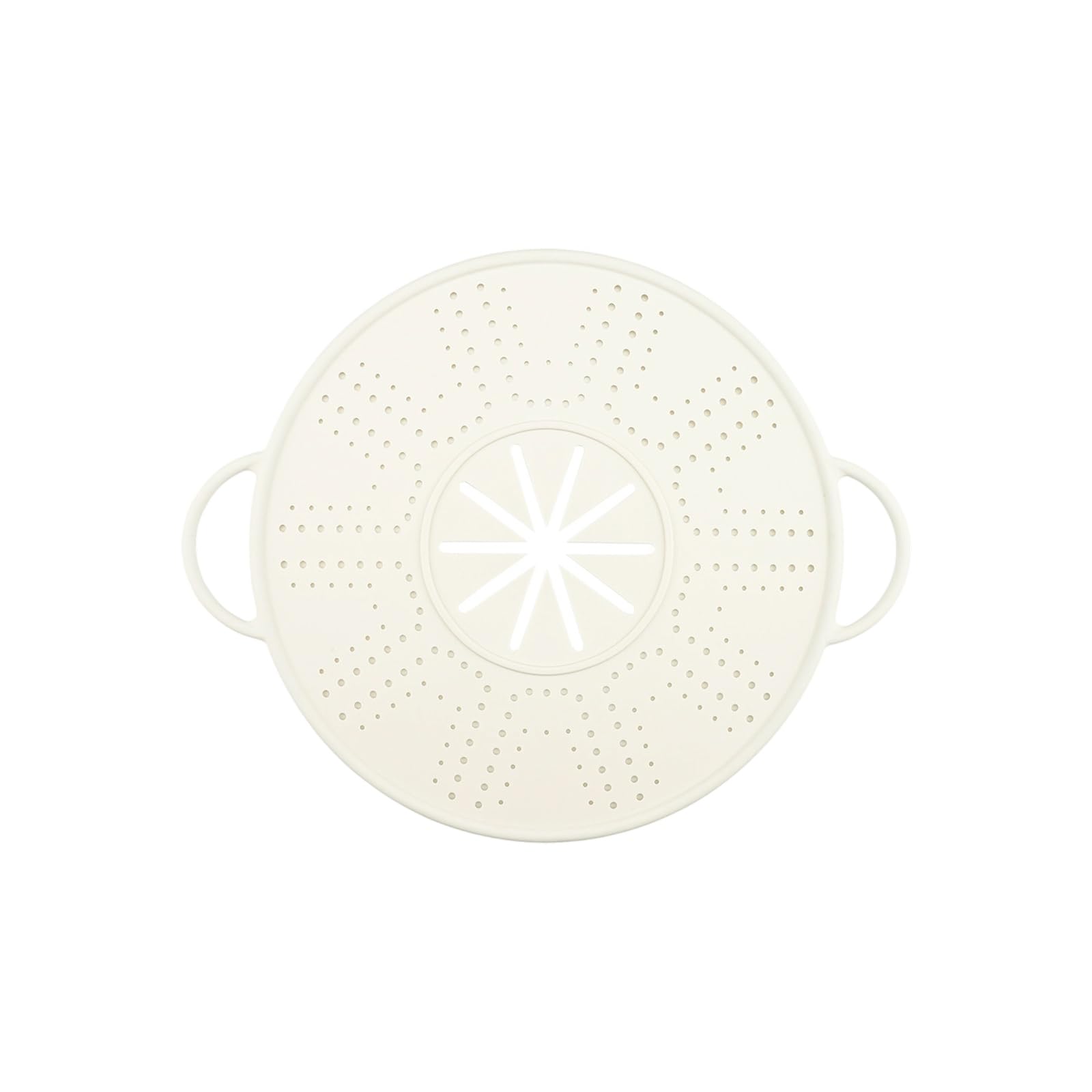 Xinsheinelry Dishwasher Safe Elastomer Oil Strainer Lid Spatter Proof Protect Heat Immune for Various Cookware Kitchen Essential Simmering Spill Lid