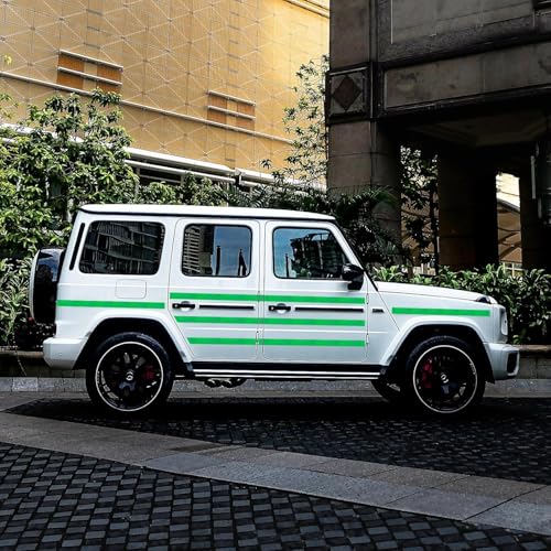 Image of D-fix High Intensity Radium Reflective Tape - 5 Meters in Length - 48mm / 2 inch Width - 1 Roll Per Pack - Car Bike and commercial vehicles Conspicuity reflective warning Tape Reflective tape (Green)