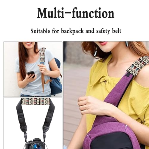 Image of AFPANQZ Tribal Stripes Car Seat Belt Pads Covers Harness Vehicle for Adults Kids 1 Pair /Set Safety Seatbelt Cushion Pads Kit Shoulder Straps Pads for Bags
