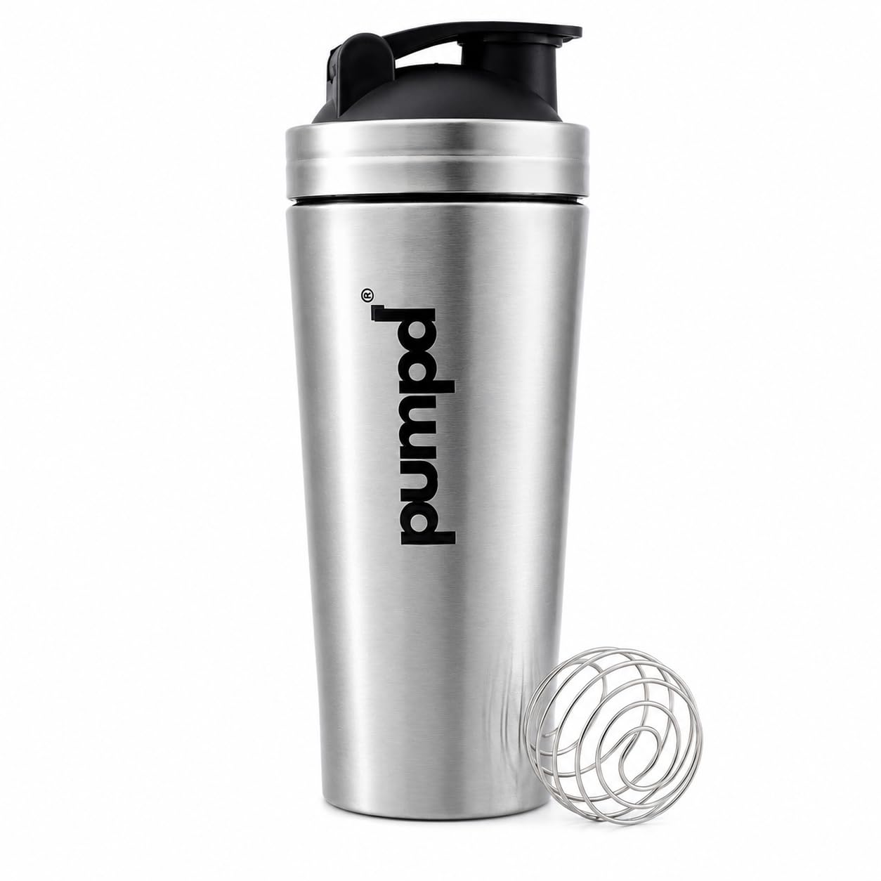 PUMPD Stainless Steel Shaker 750 ml for Gym For Men & Women | Silver Protein Shaker Leakproof-image-25