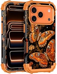 LONTECT for i Phone 17 Pro Max Case 3 in 1 Shockproof Heavy Duty Rugged Hard PC Soft Silicone Full