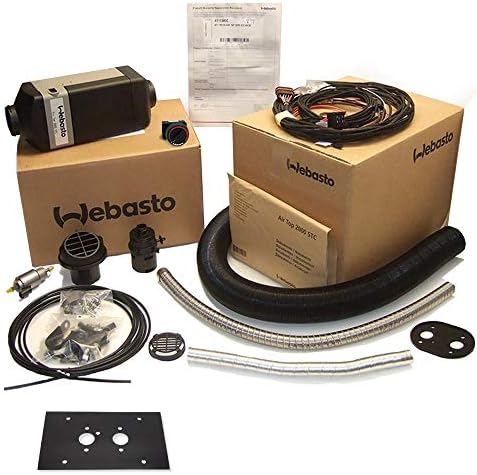 Webasto Air Top 2000 STC Gasoline Petrol Heater Kit with Rotary C...