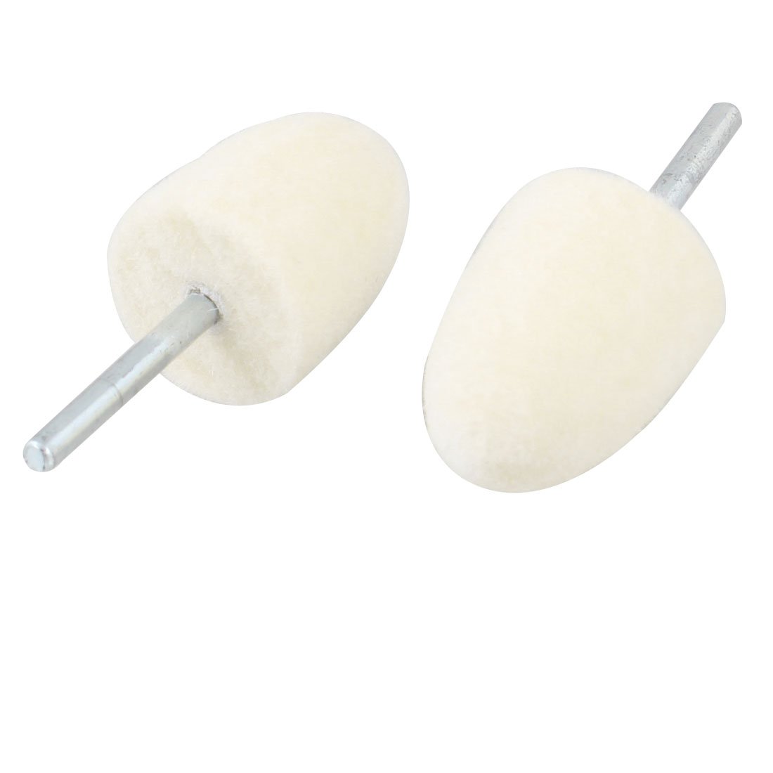 Aexit 3mm Drill Hole Abrasives 16mm Pointed Polishing Buffing Conical Mounted Felt bo-bs 10pcs Model:63as475qo415