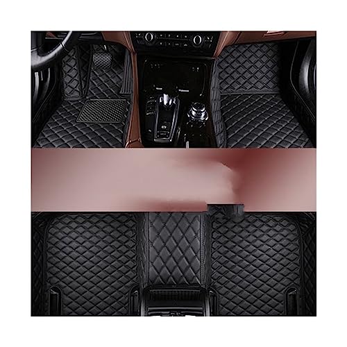 Tapis de sol voiture Nissan Altima J32 2008-2012 LHD 6 pièces protection noire