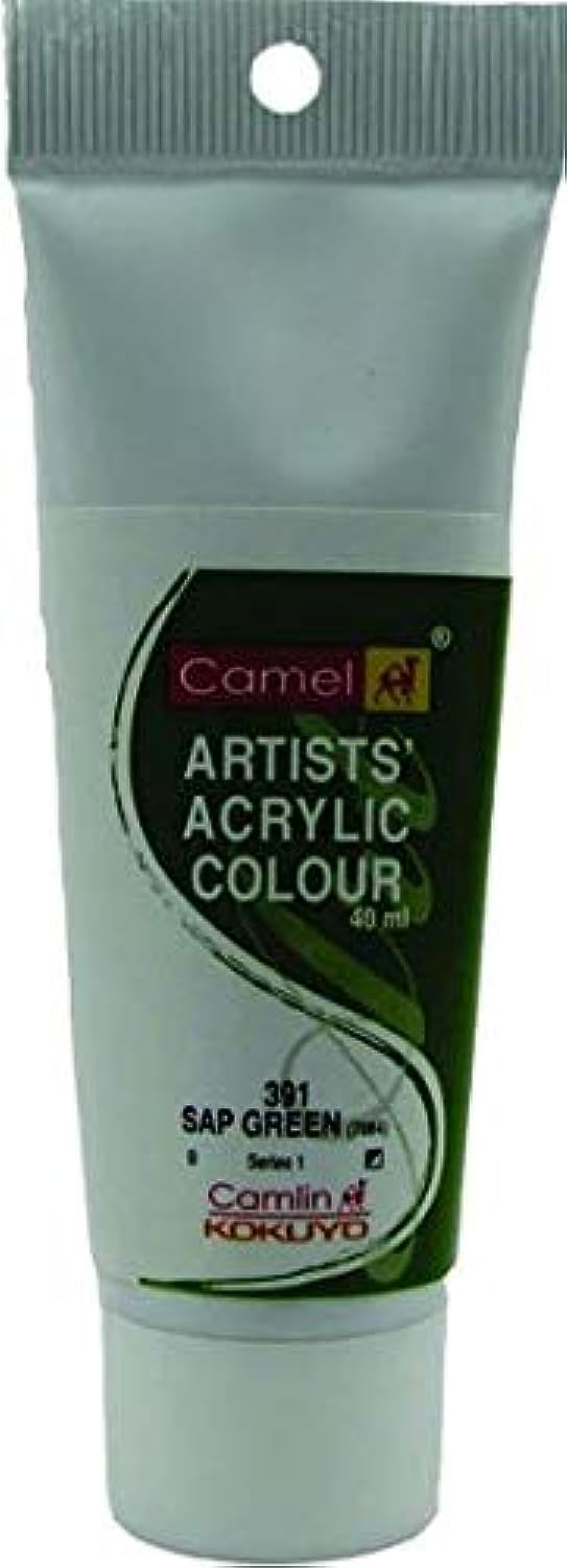 Kokuyo Camel Artists' Acrylic Colour Tubes 40ml -Sap Green 391