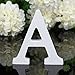 Decorativo Legno Lettere, Appeso Parete 26 Lettere Legno Alfabeto Parete Lettera per Camera Matrimonio Compleanno Partito Casa Decor, Gspirit (A)