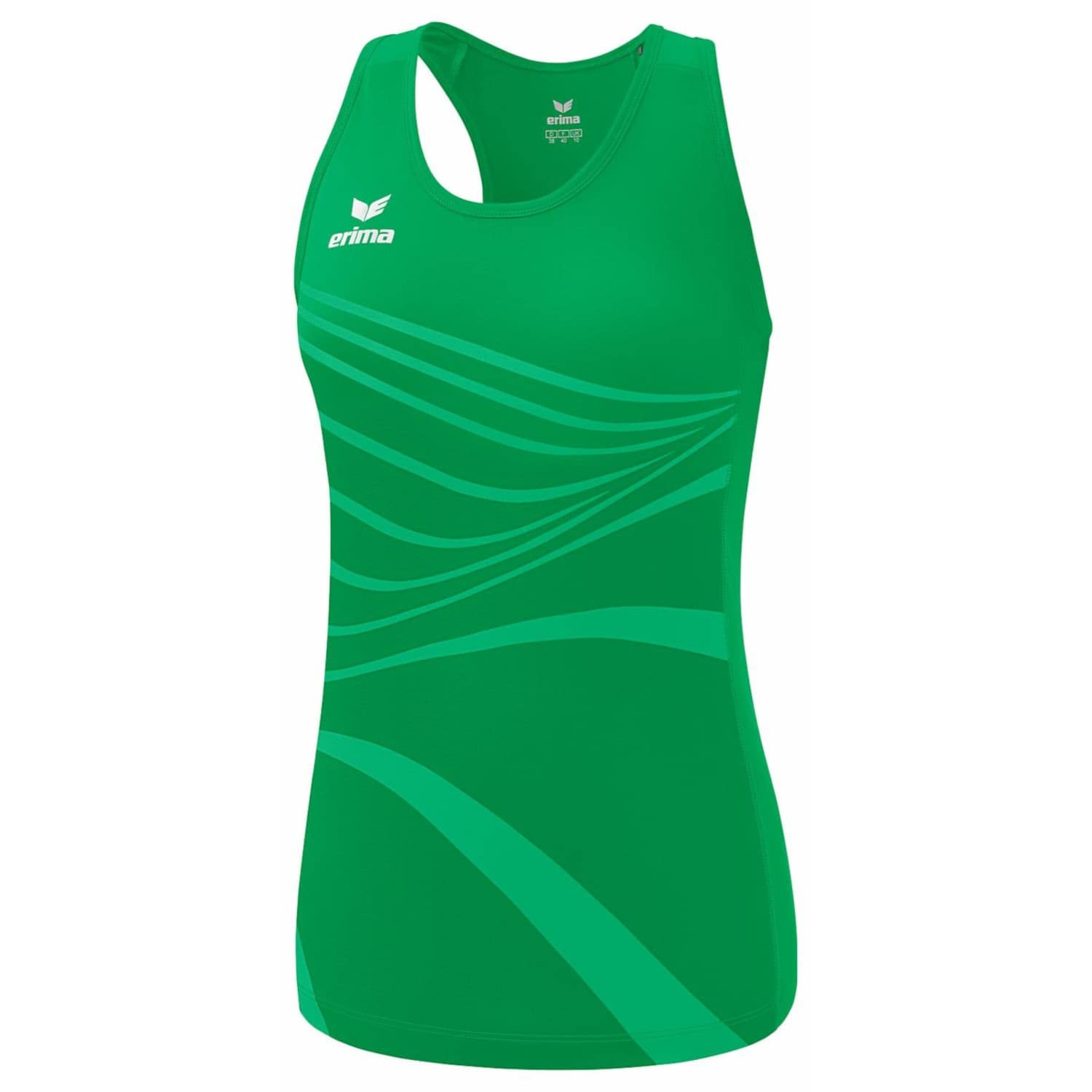 Erima Women's Racing 2.0 Functional Singlet, Emerald, 36