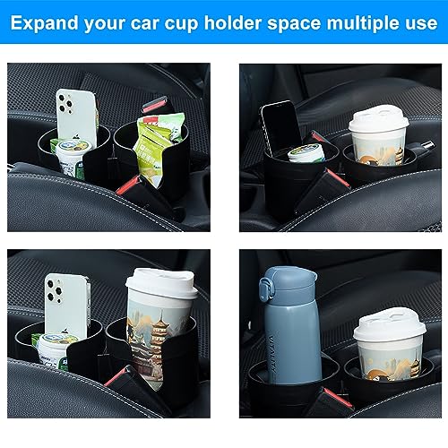 Portavasos Expandible 2 en 1 para Auto Ajustable miniatura 4