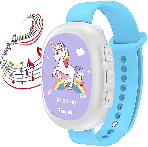 Rechargeable Unicorn Pink Potty Training Watch with 5 Music & Tim...