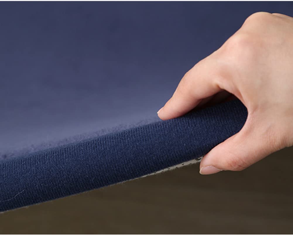 Spielmatte Krabbelmatte Baby Kinder Matte, Extra Dick 3cm Faltbar, Teppich Kinder Krabbeldecke Weiche rutschfest Tatami kinderzimmer Deko, Dunkelblau, Grösse: 200x280cm