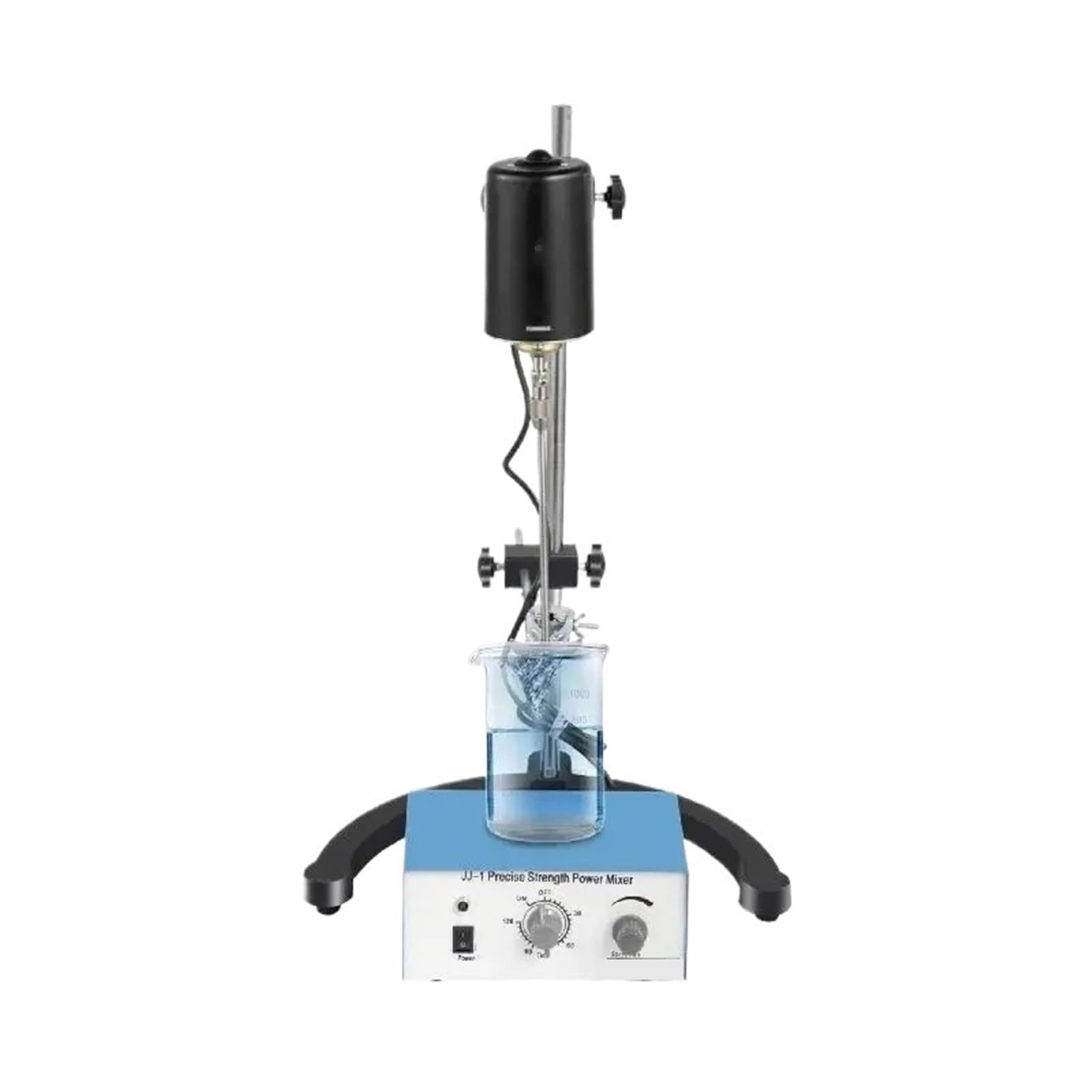 Zxzzas One Color Magnetic Stirrer, 3000Rpm Electric Overhead Stirrer Mixer Magnetic Agitador Vo-Rtex Blender Shaker For Medical Biological Chemical Laboratory