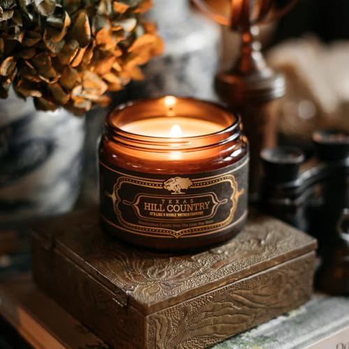 Green Cedar Patchouli Citrus Aromatherapy Candle